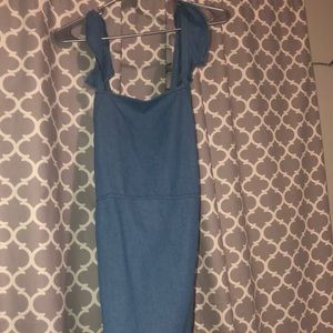 Boutique denim dress NWT
